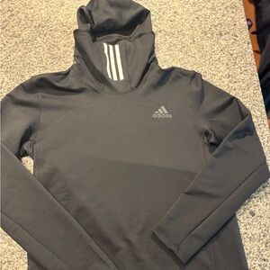 Adidas Men's Black Hoodie Sweater